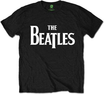 The Beatles Tričko Drop T Unisex Black L