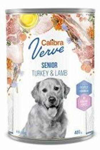 Calibra Dog Verve konz.GF Senior Turkey&Lamb 400g + Množstevná zľava