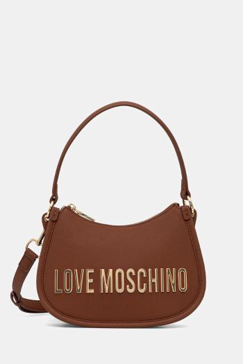 Kabelka Love Moschino hnedá farba, JC4027PP1NKD0312