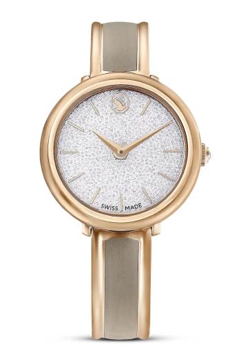 Hodinky Swarovski CRYSTALLINE dámske, béžová farba, 5709814