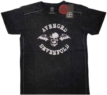 Avenged Sevenfold Tričko Logo Unisex Black XL