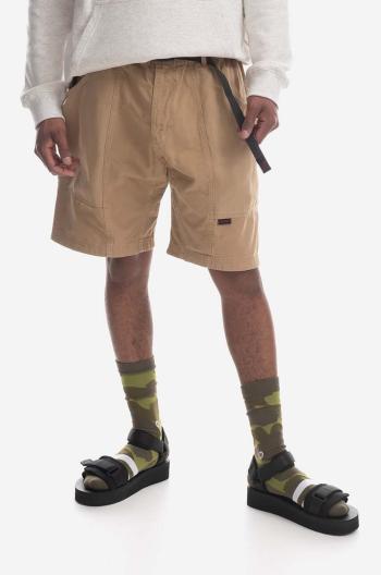 Bavlnené šortky Gramicci Gadget Short béžová farba