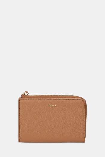 Kožená peňaženka Furla hnedá farba, WP00470.BX3036.RY000