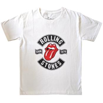 The Rolling Stones tričko US Tour 1978 Biela 3 – 4 roky