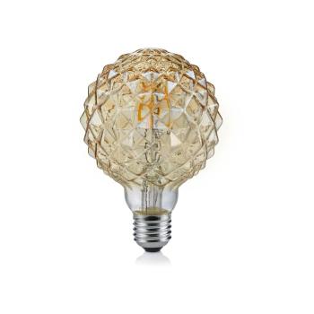 Meleg színű LED izzó E27, 4 W Globe – Trio