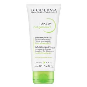 Bioderma Sébium Gel Gommant Exfoliating Purifying Gel peelingový gél pre akné pokožku 100 ml