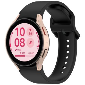 SILICONE Vymeniteľný remienok Samsung Galaxy Watch FE čierny