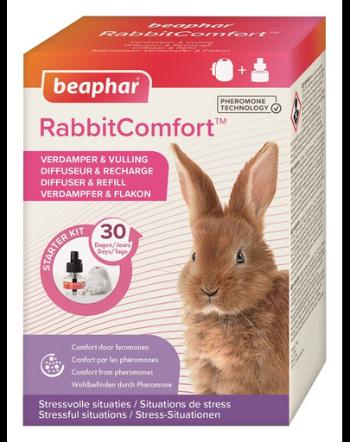 BEAPHAR RabbitComfort Calming Diffuser Starter Kit 48 ml Difuzor feromoni pentru iepure