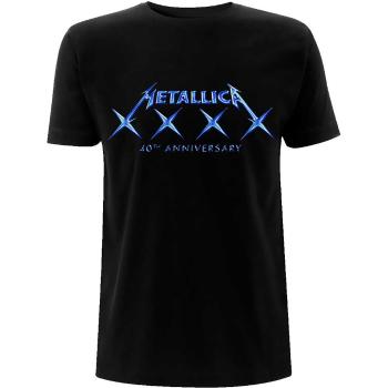 Metallica tričko 40 XXXX Čierna XL