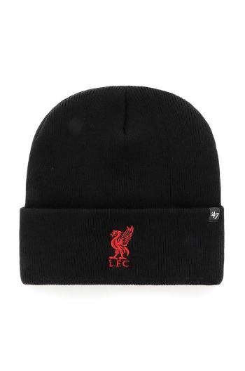 Čiapka 47 brand EPL Liverpool FC čierna farba, EPL-HYMKR04ACE-BKF