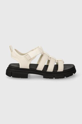 Detské sandále UGG ASHTON MULTISTRAP béžová farba