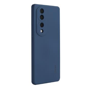 ENKAY RUBBER Ochranný kryt pre Honor 70 modrý