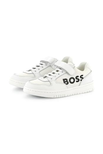 Detské tenisky BOSS biela farba, J51644