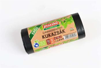 MAZZINI Szemeteszsák, újrahasznosított, erős, 110 l, 10 db, 60x10...