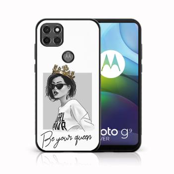 MY ART Ochranný obal Motorola Moto G9 Power -QUEEN (139)