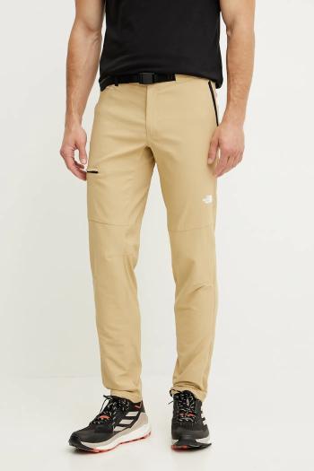 Turistické nohavice The North Face Lightning zelená farba, NF0A495N4FS1