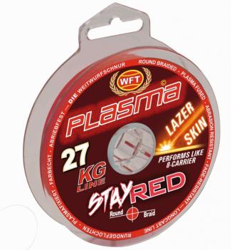 Wft šnúra kg plasma stay red 150 m - 0,18 mm 22 kg