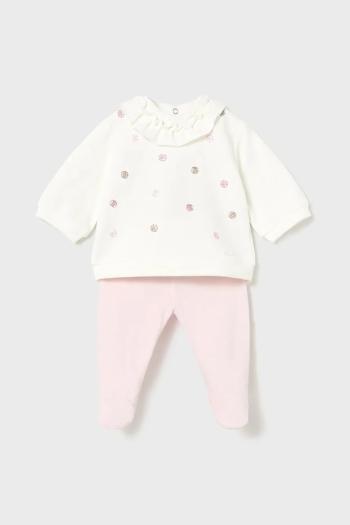 Sada pre bábätká Mayoral Newborn ružová farba, 2555