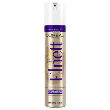 L´Oréal Paris Mikrodifúzny lak na vlasy pre blond a biele vlasy Elnett (Anti-Brassiness Color-Correcting Purple Micro-Diffusion Hairspray)