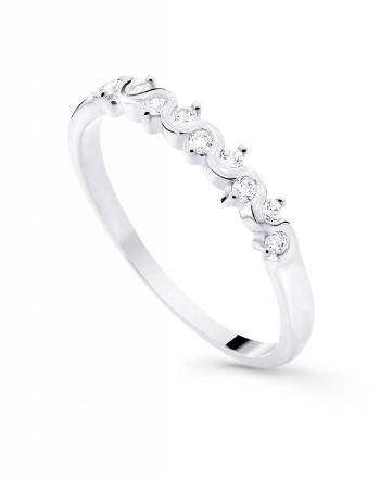 Cutie Jewellery Štýlový prsteň z bieleho zlata Z8022-2086-10-X-2 65 mm