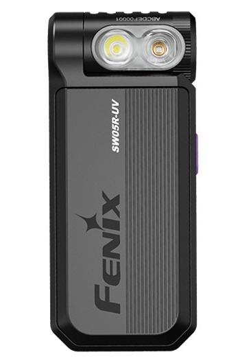 Fenix ​​nabíjacia baterka uv e06r tyrkysová