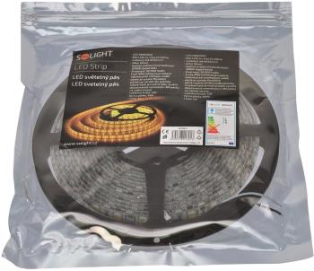 LED szalag Solight LED fényszalag, 5 m, SMD5050 60 LED/m, 14,4 W/m, IP65, meleg fehér