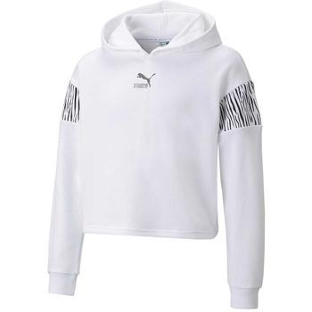 Puma  G ROAR HOODIE TR  Súpravy vrchného oblečenia Biela