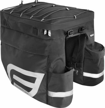 Force Adventure Carrier Dvojitá cestovná taška na bicykel Black 32 L