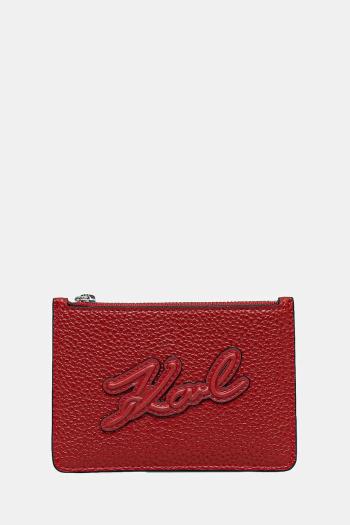 Peňaženka Karl Lagerfeld dámska, červená farba, A1W32052
