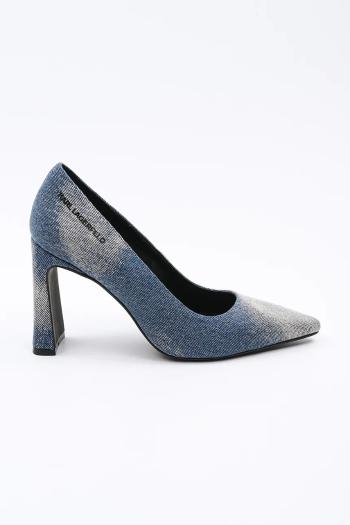 Lodičky Karl Lagerfeld Jeans PANACHE HI na podpätku, KLJ30824