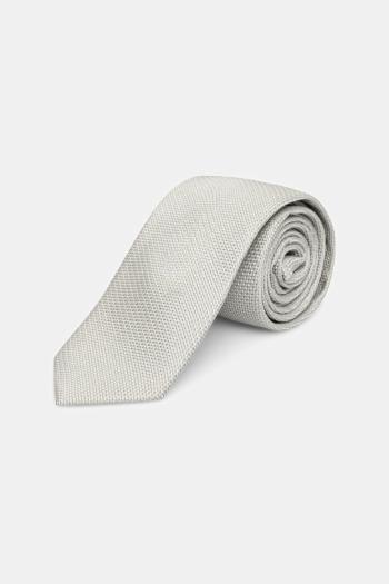 Kravata s prímesou hodvábu Calvin Klein zelená farba, CK2111E002