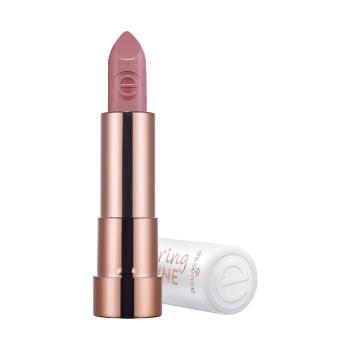 Essence  Vegan Collagen Caring Shine Lipstick - 202 My Mind  Líčenie obočia Ružová