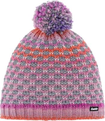 Eisbär Stravo Pompon Beanie Candy Crush/Grey UNI Čiapka