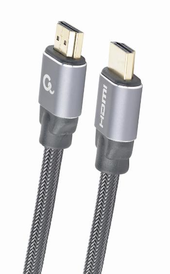 Kabel CABLEXPERT CCBP-HDMI-2M HDMI 2.0, 2m, opletený, černý, blister