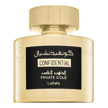 Lattafa Confidential Private Gold parfémovaná voda unisex 100 ml   - 30 dní na vrátenie tovaru, Garancia originality