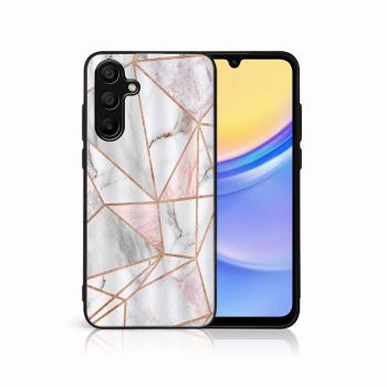 MY ART Ochranný kryt pre Samsung Galaxy A15 PINK MARBLE (143)