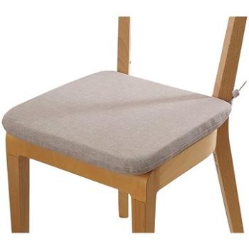 Sedák 40 × 40 cm so šnúrkami – Béžový (12-001-0210)