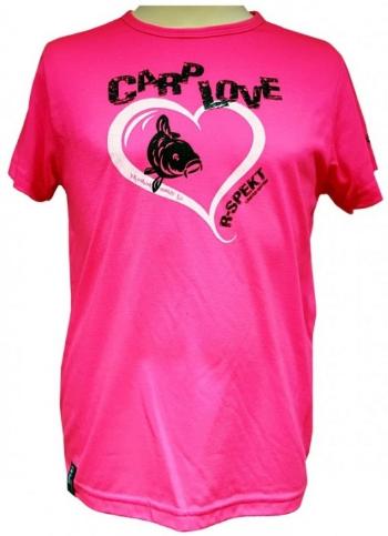 R-spekt tričko carp love detské fluo pink - 5/6 rokov