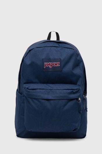 Ruksak Jansport tmavomodrá farba, veľký, jednofarebný