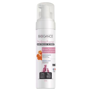 BIOGANCE No rinse foamer cat penový šampón pre mačky 200 ml