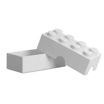 LEGO Box na desiatu 100 x 200 x 75 mm - biely (5706773402359)