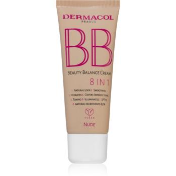 Dermacol Beauty Balance BB krém s hydratačným účinkom SPF 15 N.2 Nude 30 ml