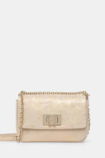 Semišová kabelka Furla béžová farba, BAFKACO BX3355 CGD00