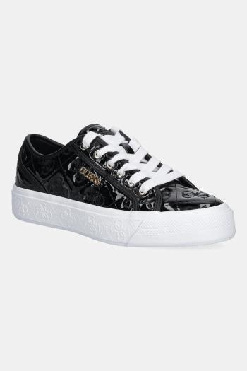 Tenisky Guess JLOVE čierna farba, FLTJLV FAL12