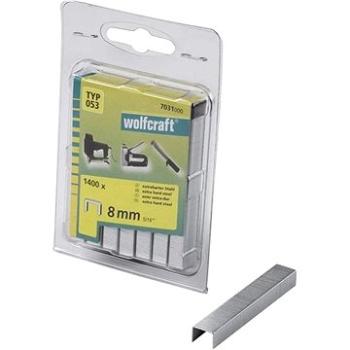 WOLFCRAFT – Spona široká čalúnnická 11,2 mm; výška 8 mm; 1400 ks (4006885703100)