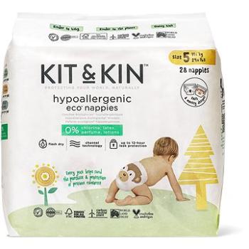 Kit & Kin Eko Naturally Dry Nappies veľkosť 5 (28 ks) (5060479850044)