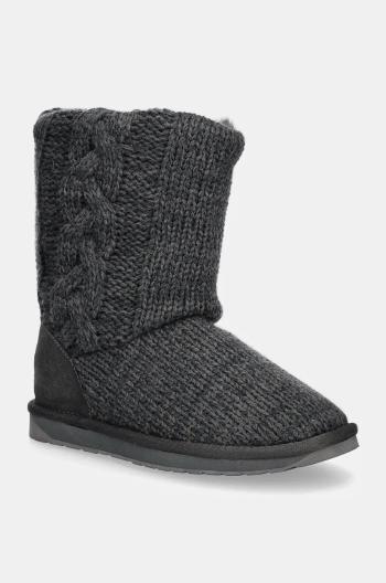 Papuče Emu Australia Bartle šedá farba, W13142.DAGR
