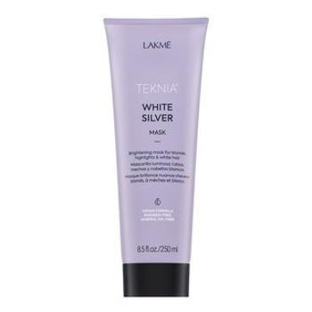 Lakmé Teknia White Silver Mask neutralizujúca maska pre platinovo blond a šedivé vlasy 250 ml