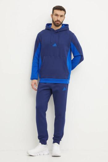 Tepláková súprava adidas FL CB HD TS pánska, tmavomodrá farba, JI8885