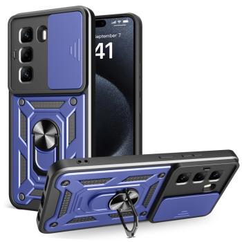 RING CAMERA Kryt s držiakom pre Infinix Hot 50 Pro modrý